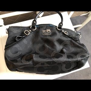 Signature coach handbag